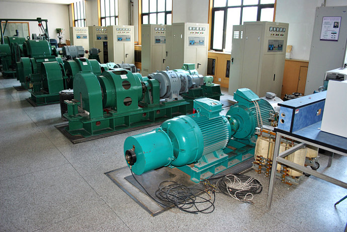 广陵某热电厂使用我厂的YKK高压电机提供动力